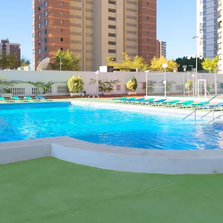 Apartamento Con Piscina En Gemelos 4 公寓 貝尼多姆